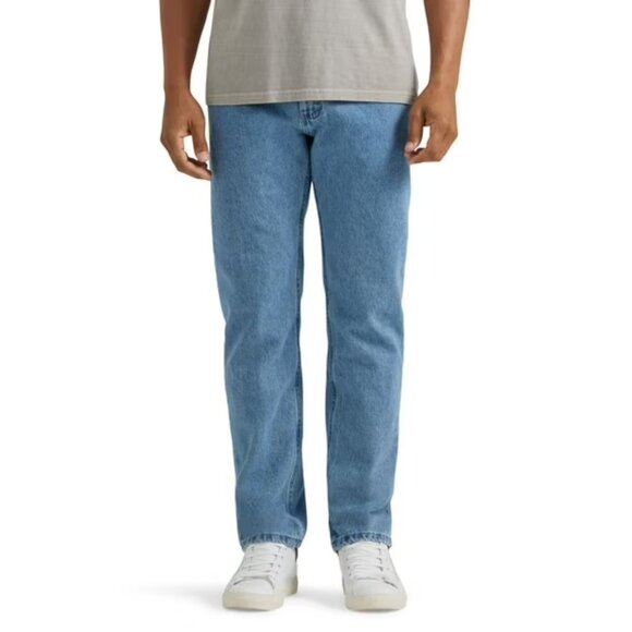 Wrangler Men's and Big Men's Regular Fit Jeans, Size 29x30, Straight-Leg, Light - Picture 1 of 6